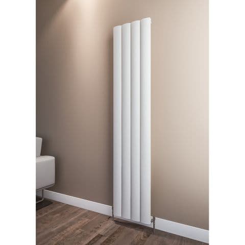 ალუმინის რადიატორი თეთრი 375 x 1800 (4) Kavala — фото 2