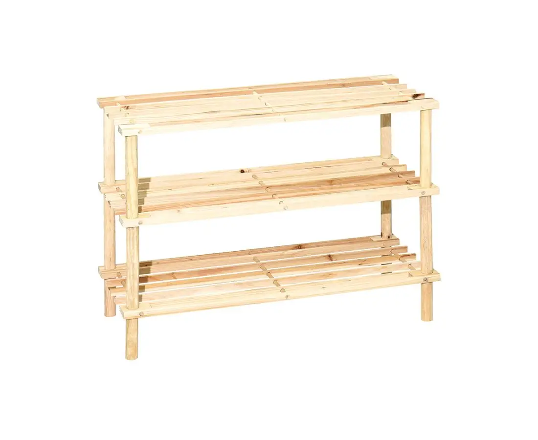 Трехмерная полка для обуви V2 - MH08007 (NATURAL) 63X26X48,5 CM