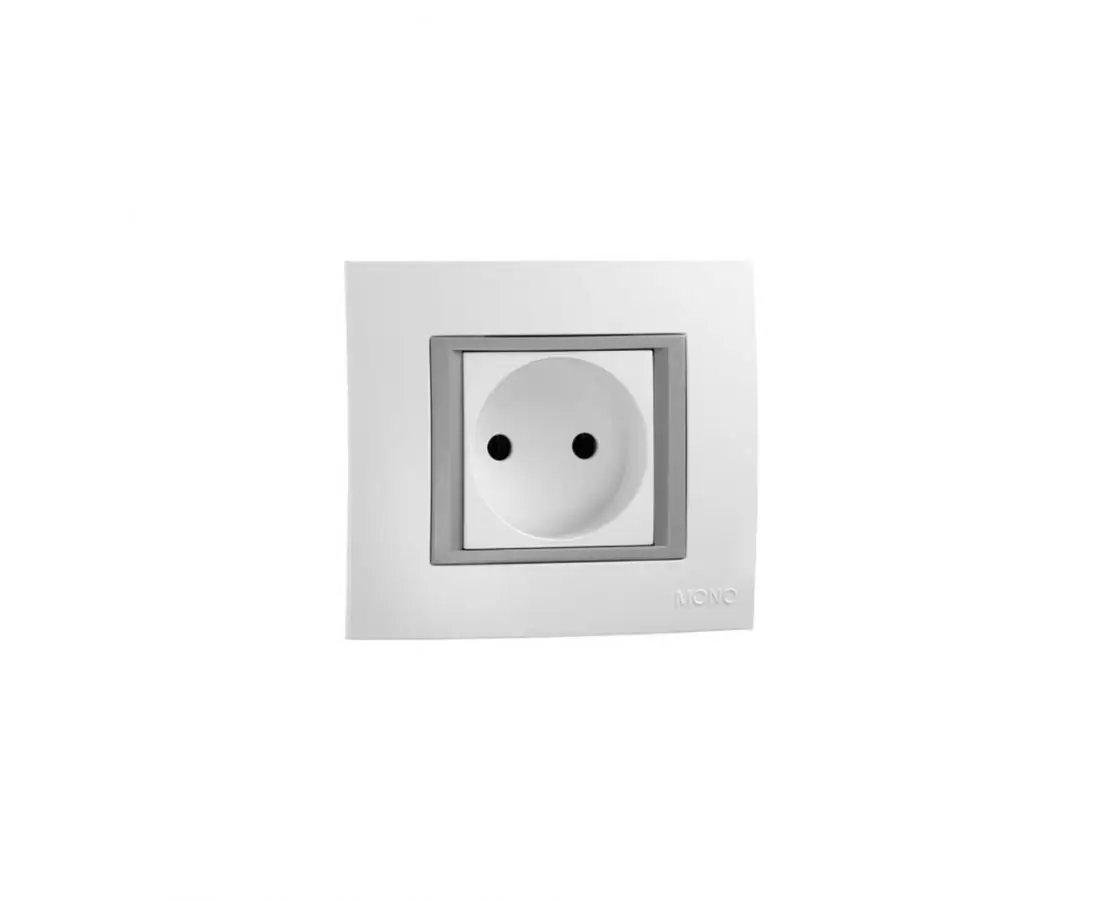 Single rosette MONTE white - 105-010106-116