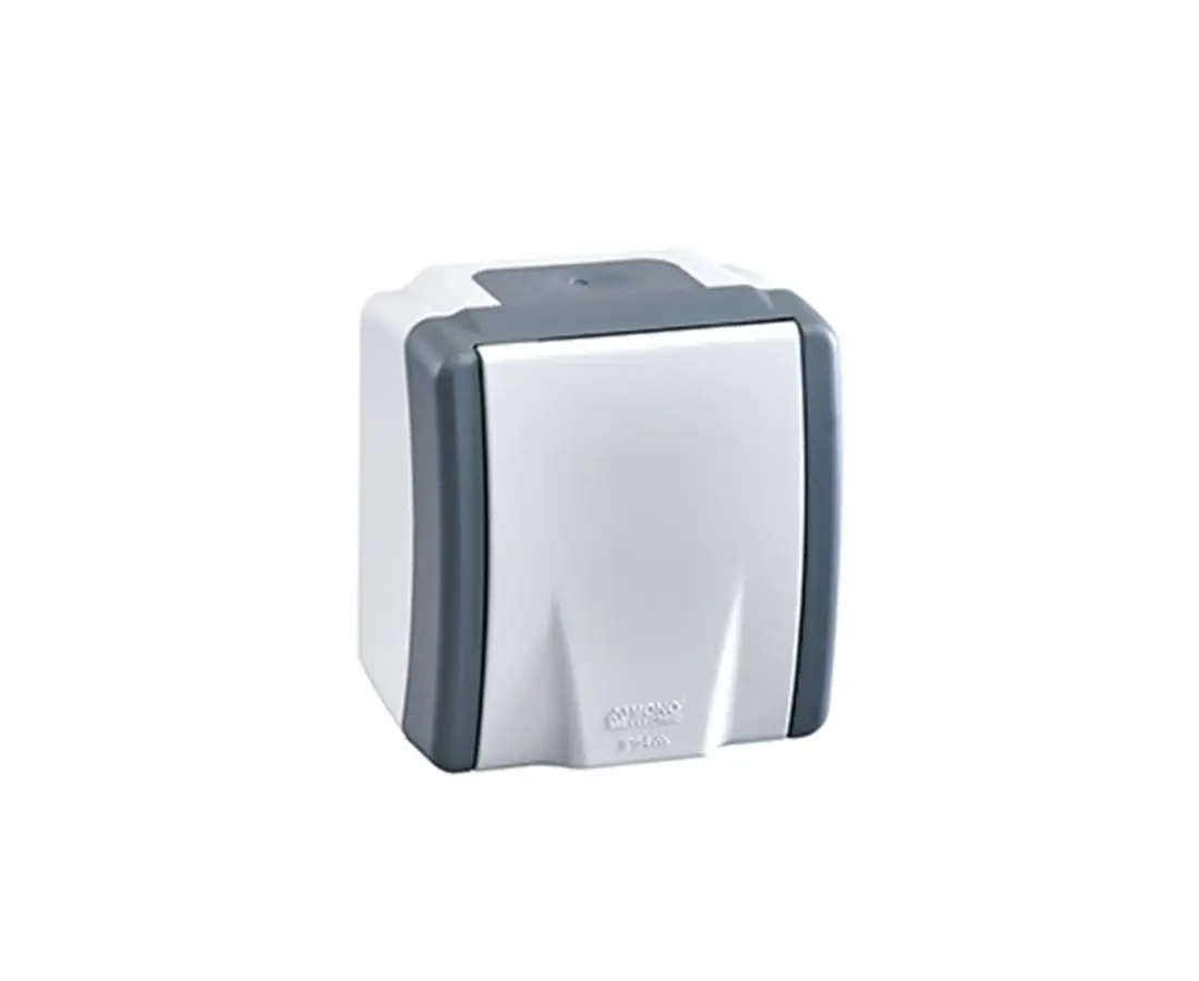 Rosette single external IP54 OCTANS - 154-020006-116