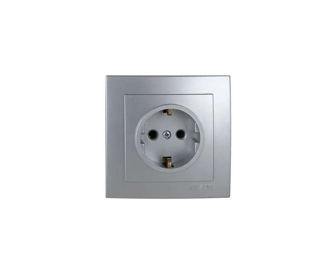 Rosette with single ground touran silver - 24131017