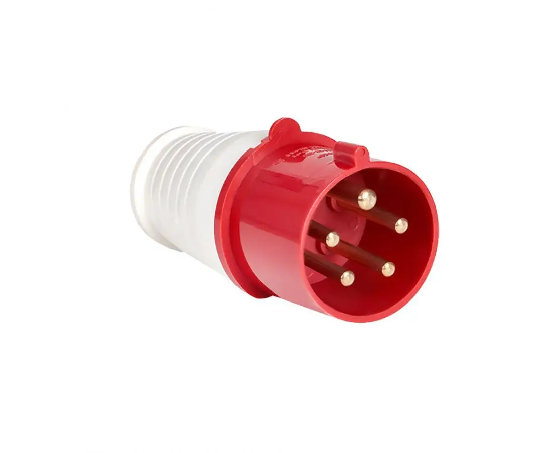 Electric plug 015 3P+PE+N 16A 380V