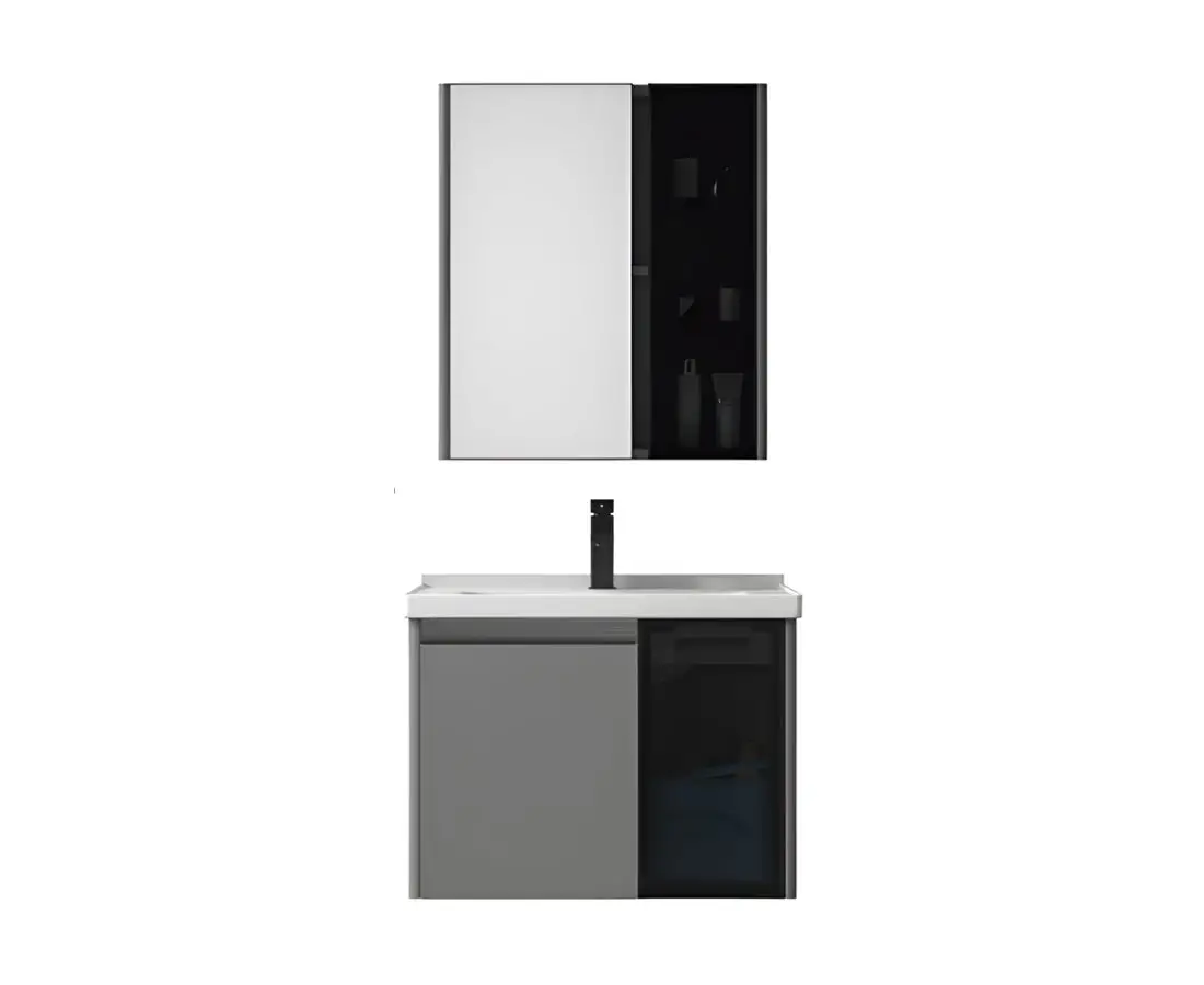 აბაზანის ავეჯის კომპლექტი Zotto 60სმ Dark Grey ZT-2307A-60