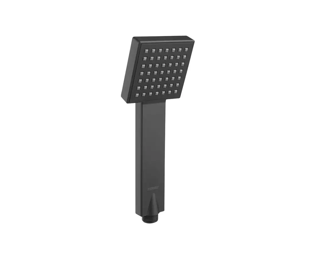Душевая лейка однофункциональная черная S22BL-B Squerto