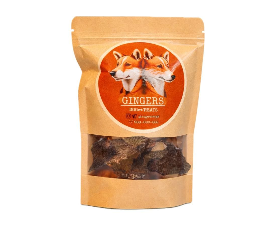 Gingers Лакомство для собак Говяжий рубец (100g) — фото 1