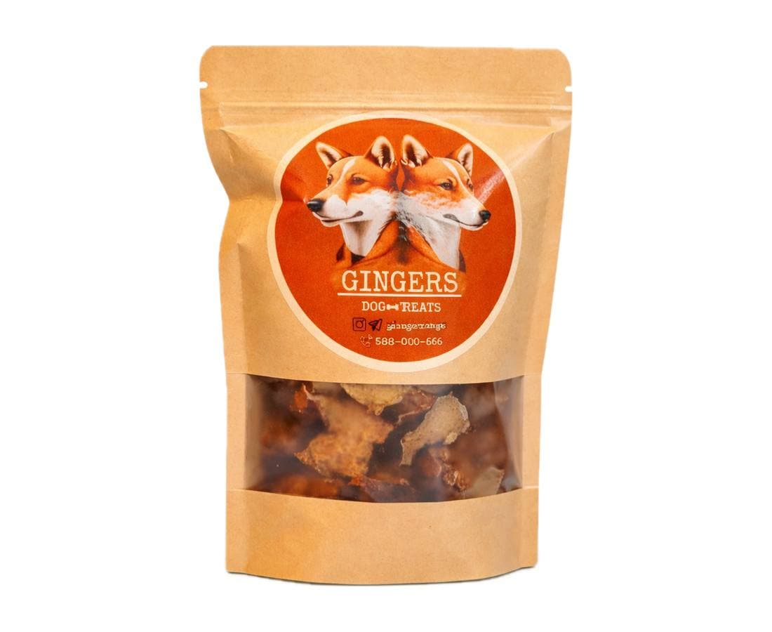 Gingers ძაღლის ნაკელი ხბოს ფილტვი (100გ)