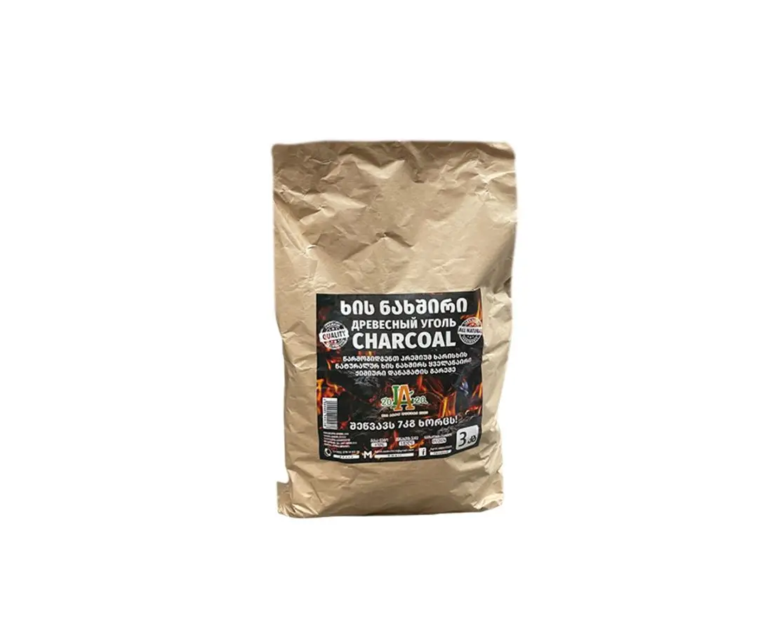 Древесный уголь 3 кг