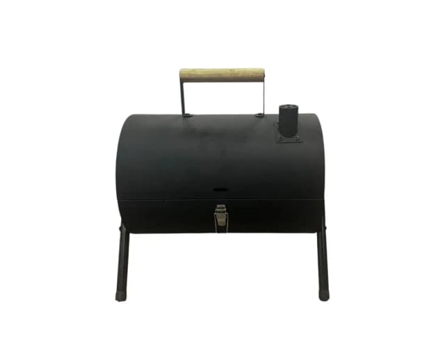 HI KING Charcoal Grill with Wooden Handle — 1