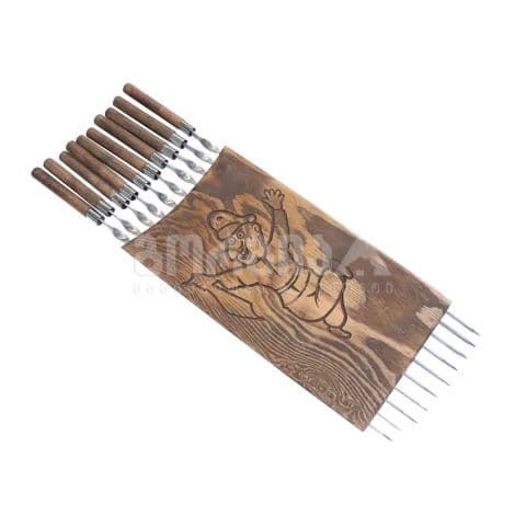 Металлические шампуры (6 шт.) HI KING - Фото 2