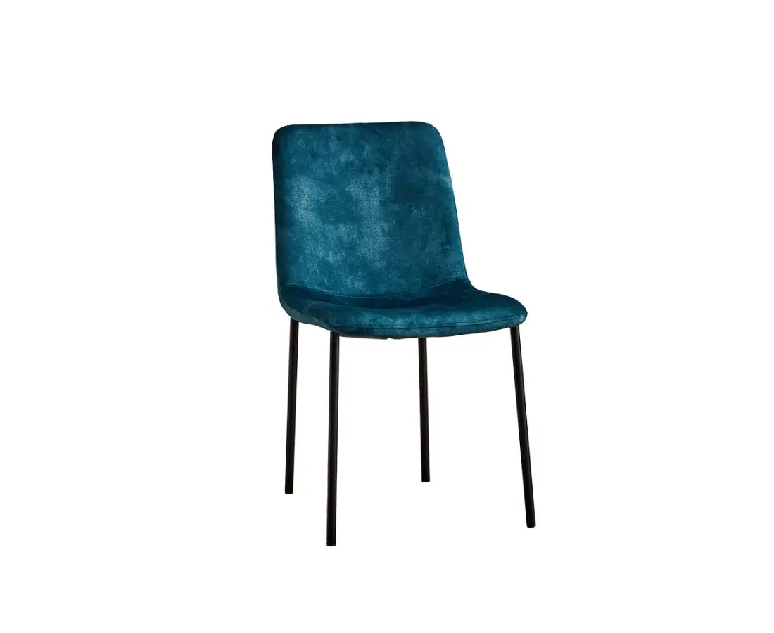 Стул для гостиной XS-2745 (UF915-14) синий - Фото 1