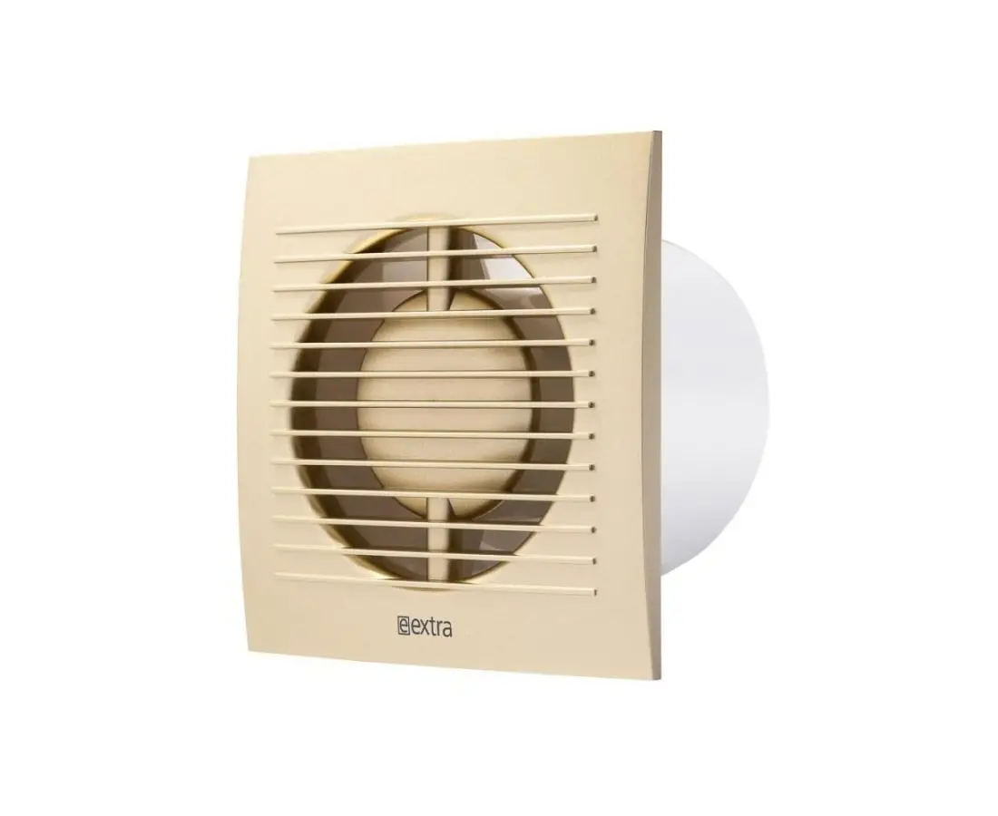 Вытяжка для ванной комнаты золотистая EE100G