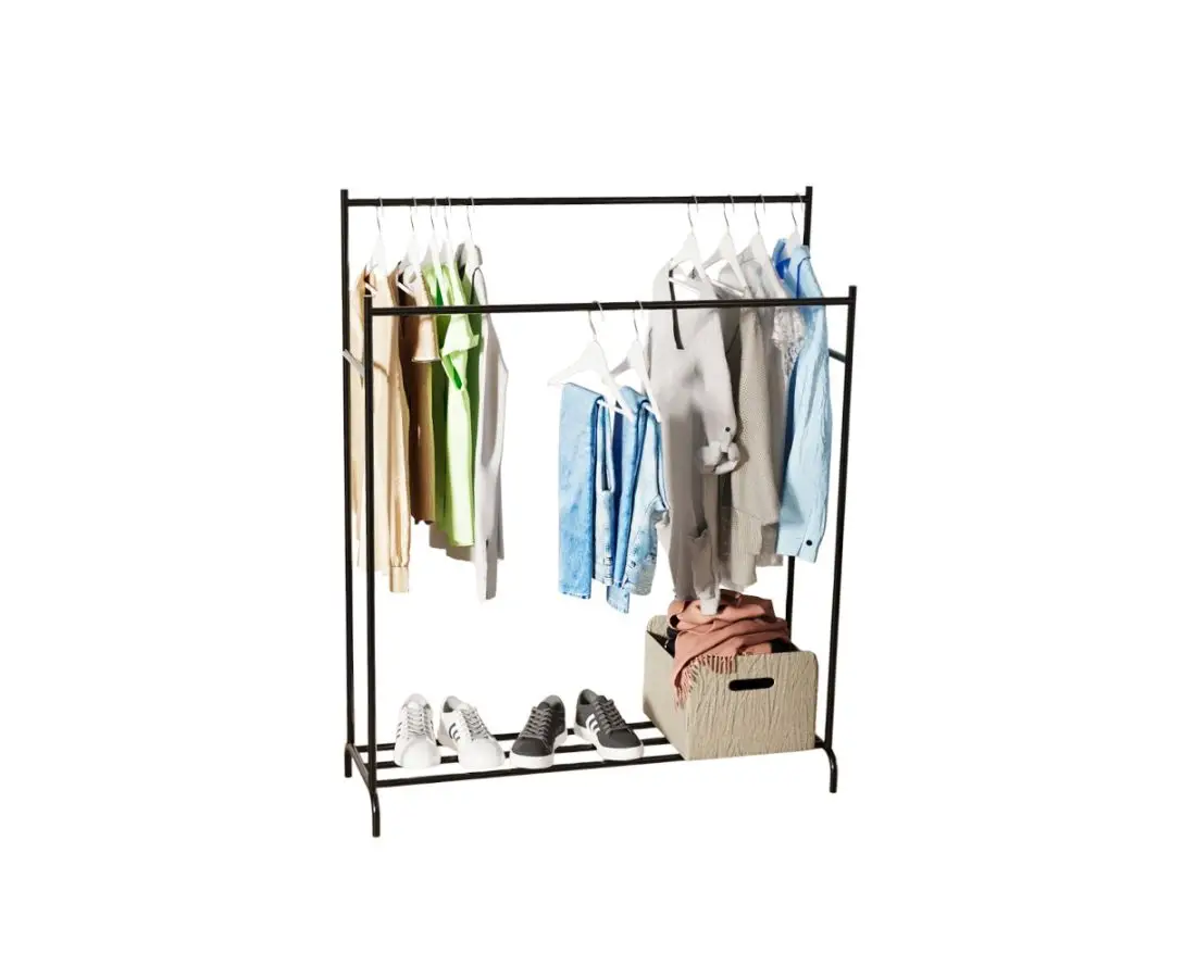 Вешалка для одежды 2 секции ВЕШАЛКА - Фото 1