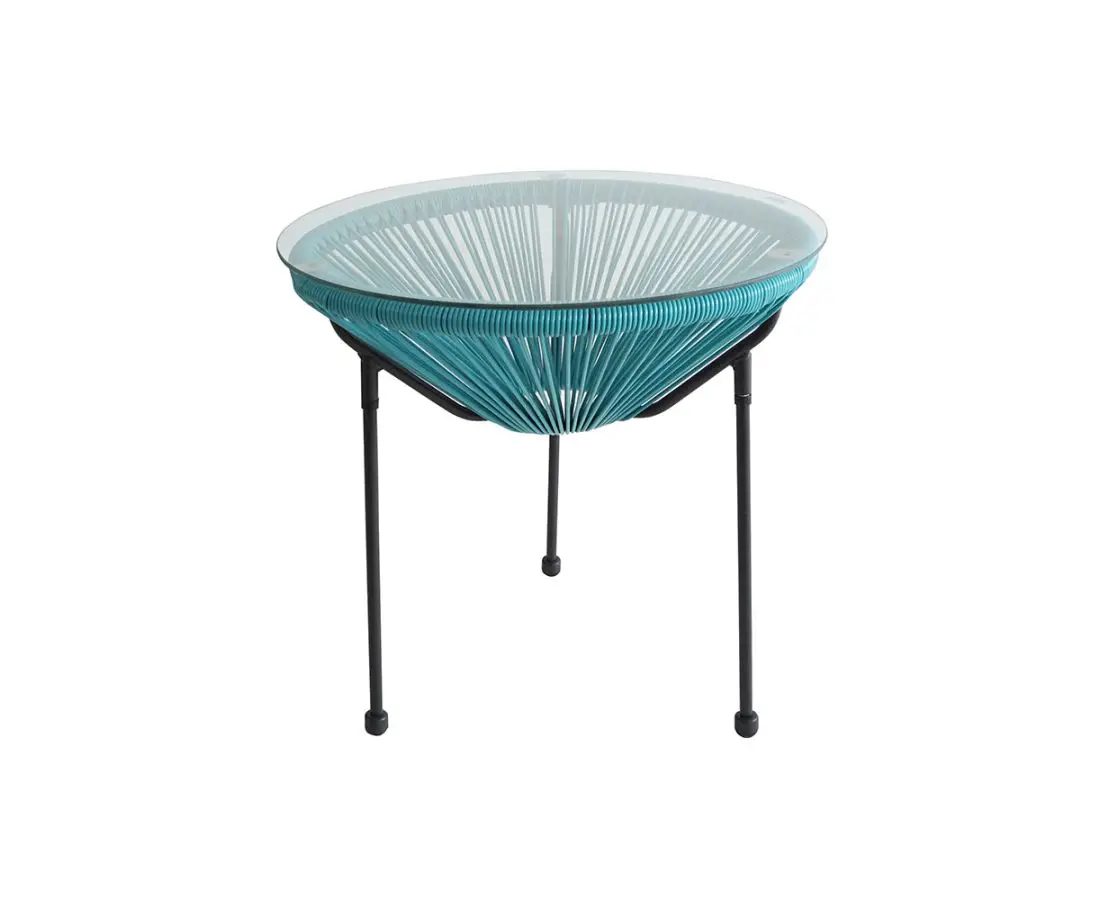 Стол из ротанга синий - SC-093T BLUE