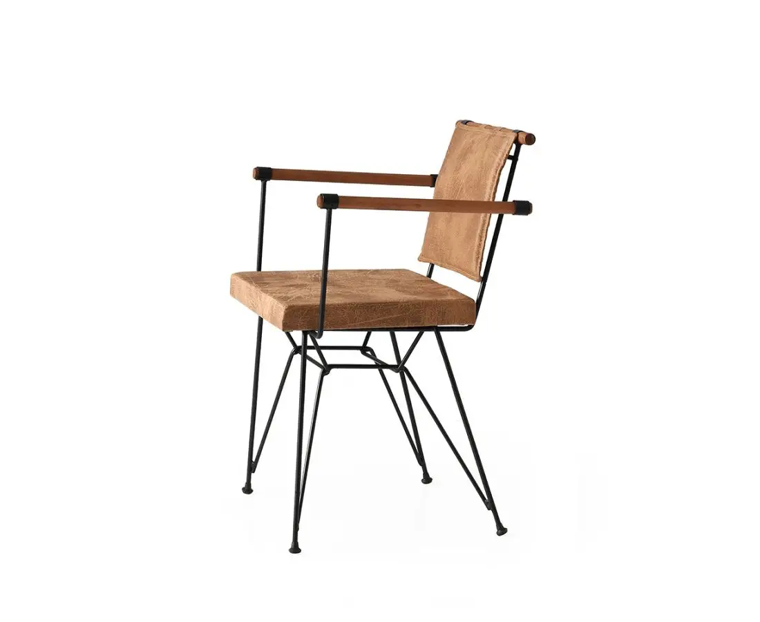 Стул для приемов PY-265 - (КОРИЧНЕВЫЙ)