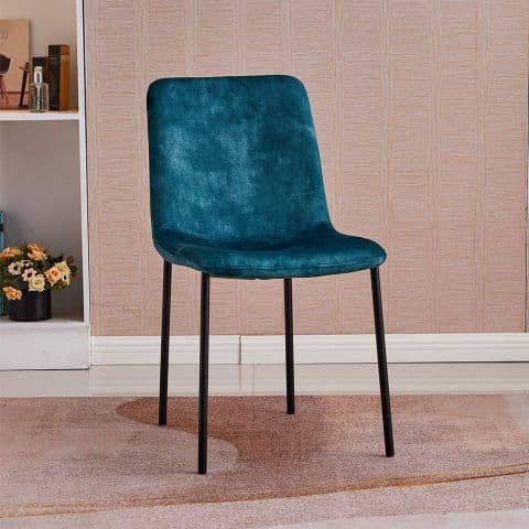 Стул для гостиной XS-2745 (UF915-14) синий - Фото 2