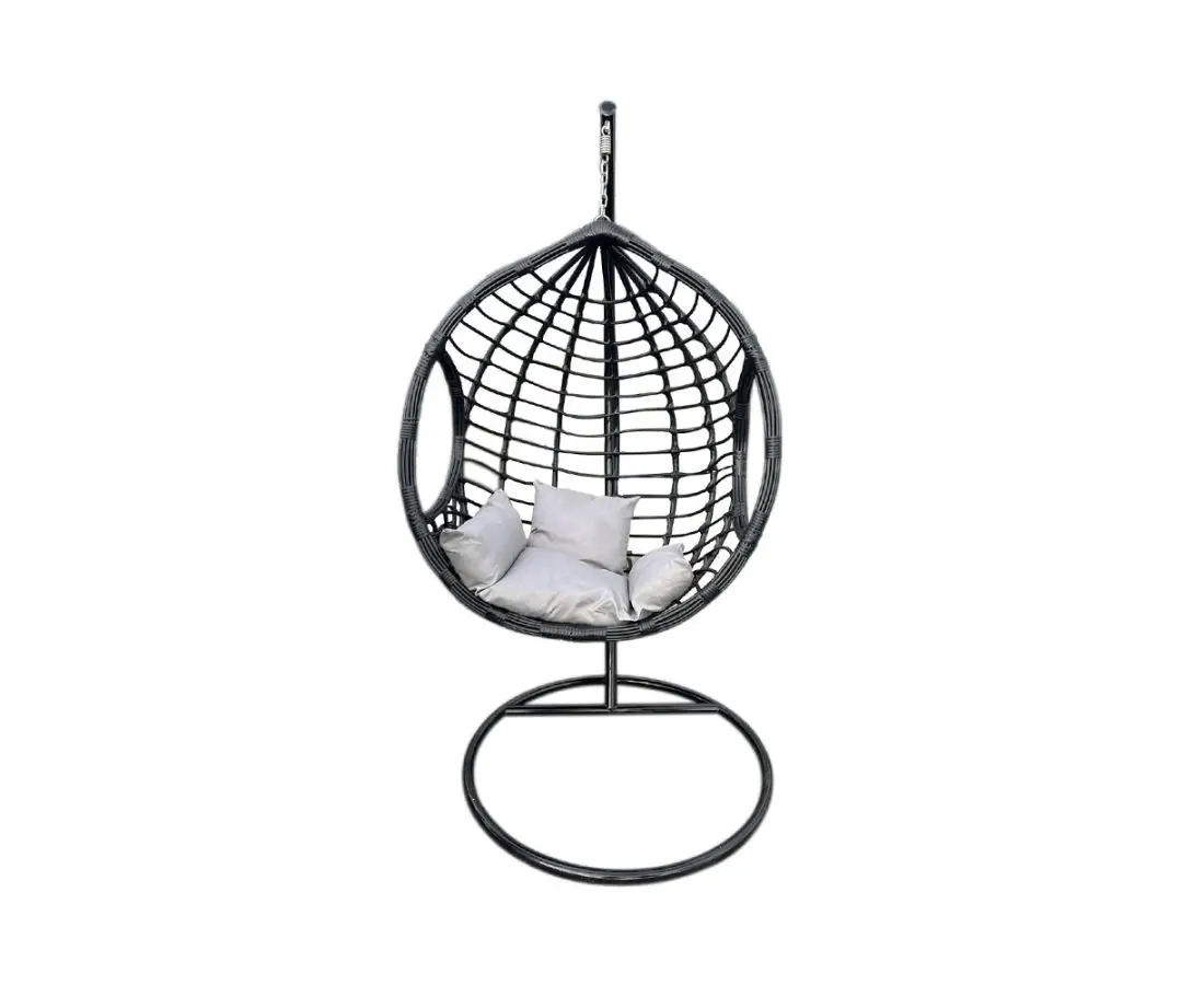 Качели-гнезда с одинарным толстым наклоном спинки