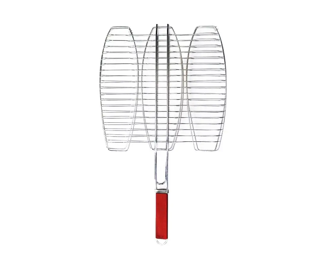 Решетка-гриль металлическая 27х37х63см 5855 22060