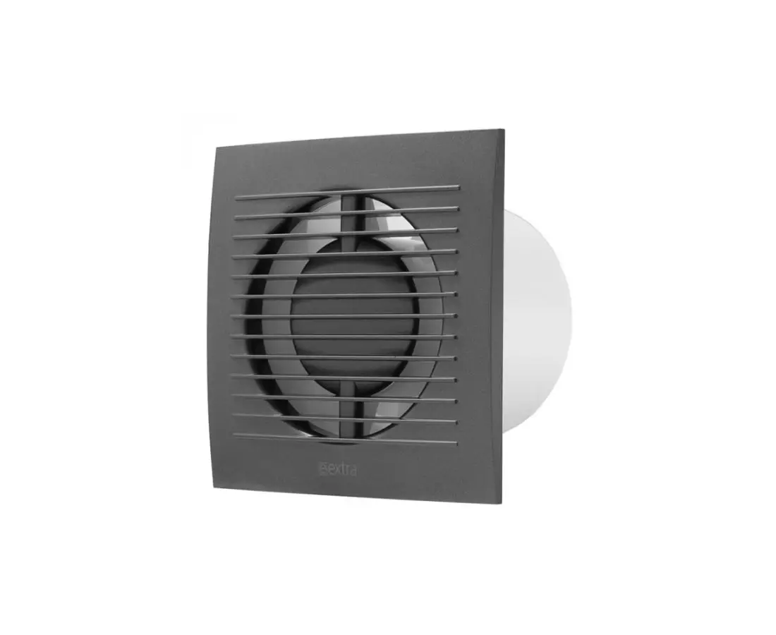 Вытяжка для ванной черная EE100A