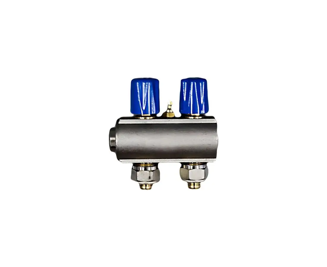 Коллектор ЭКА-1-1/2*2 синий