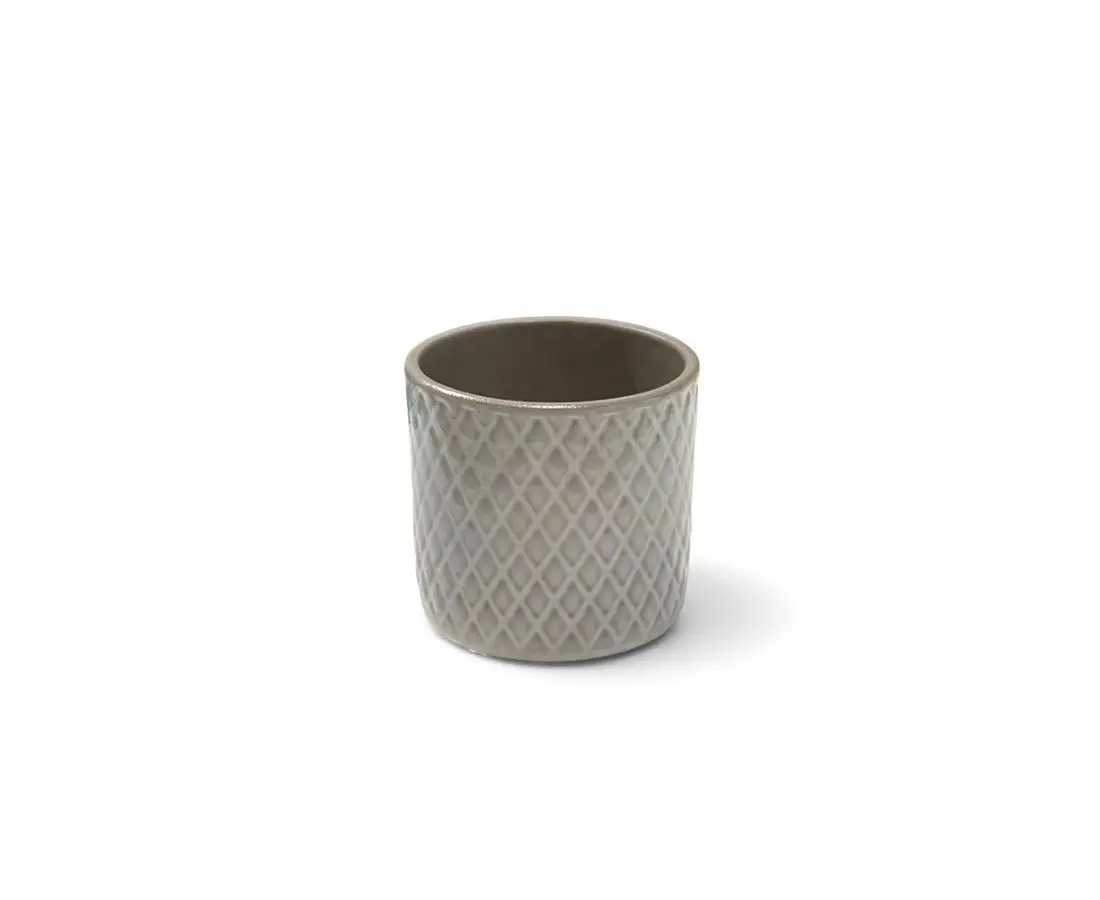 თეთრი IKEA CHIAFRÖN ყვავილების ქოთანი