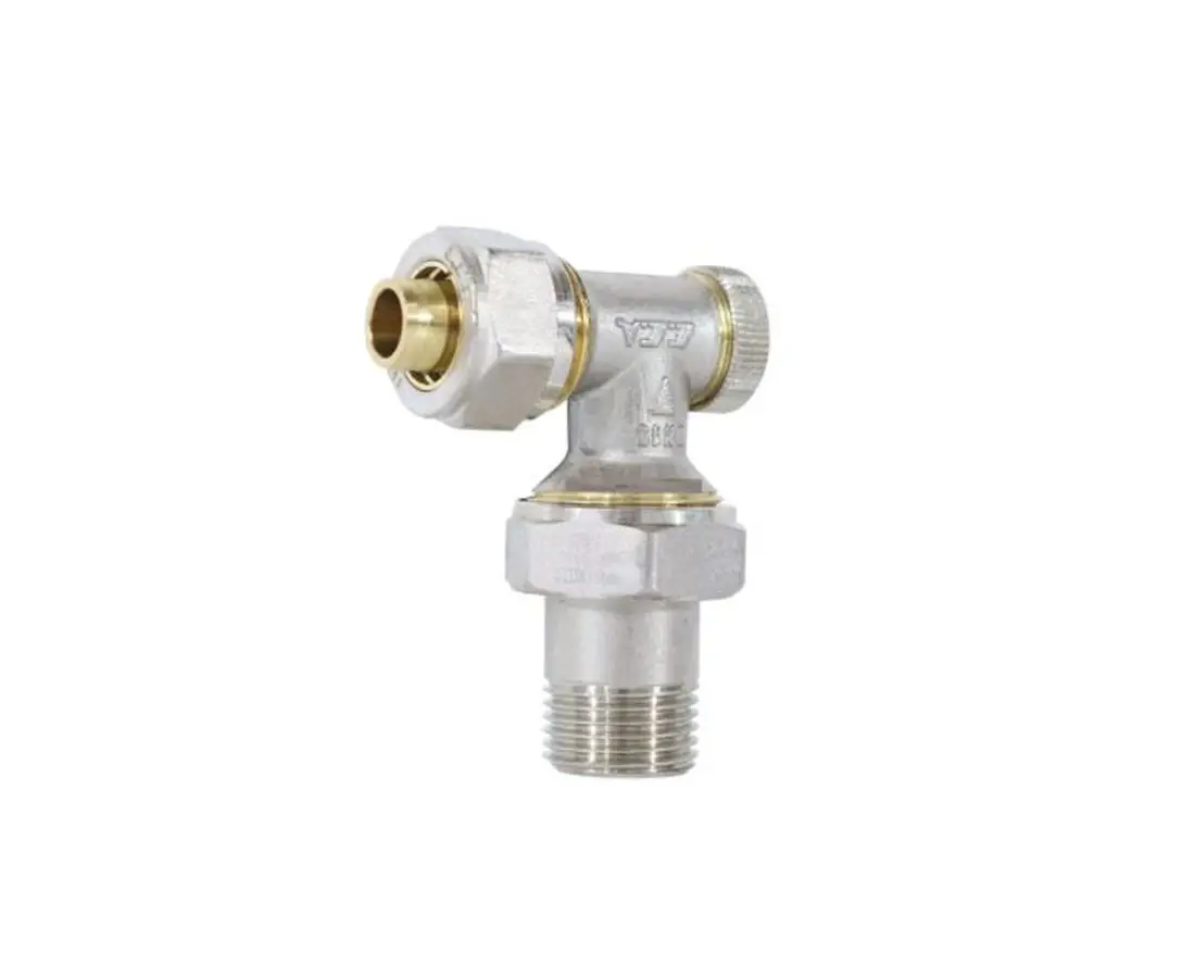 ОБРАТНЫЙ КЛАПАН РАДИАТОРА УГЛОВОЙ GV2 1/2X16*2” ECA