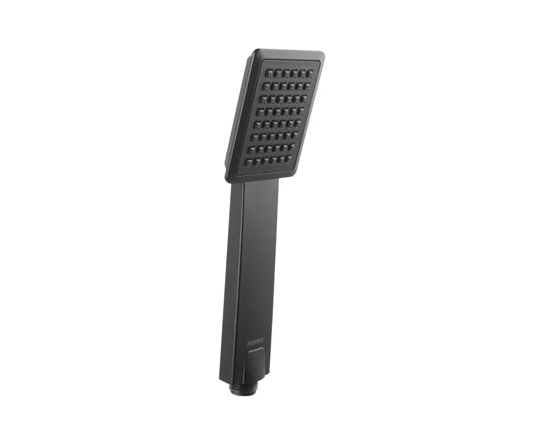 Душевая лейка однофункциональная черная S170BL-B SINUS
