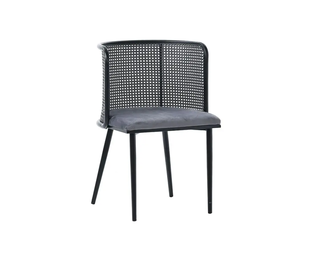 Living room chair DC-2248 black (FULL BLACK)